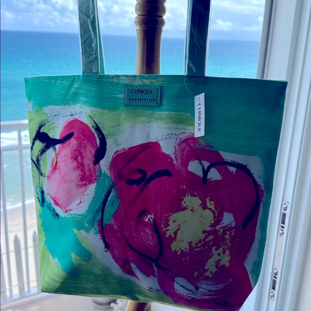 CLINIQUE WATER COLOR TOTE 4 pc NWT - Picture 3 of 10